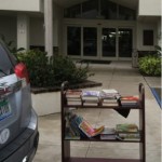 Some of the books collected for donation to Martin County Library System